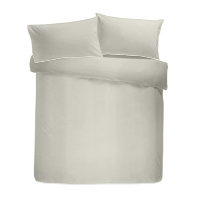 Premium 200TC Plain Dye Hotel Quality 100% Percale Cotton Duvet Cover Set