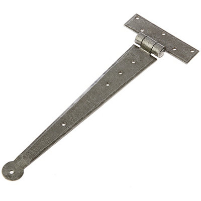 Premium 300x110mm Pewter T Hinge for Doors and Cabinets - Traditional Gate Door - Door Hinges