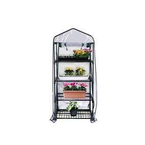 Premium 4 Tier Mini Greenhouse - W 51 x D 45 x H 130 cm