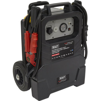 PREMIUM 4600A Wheeled Emergency Jump Starter - 500hp Vehicles - 12V / 14V