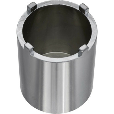Premium 48.5mm Motorcycle Swingarm Locknut Socket - 4 Pin 1/2" Drive Tool