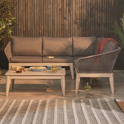 Premium 5 Seater Corner Sofa Set & Coffee Table