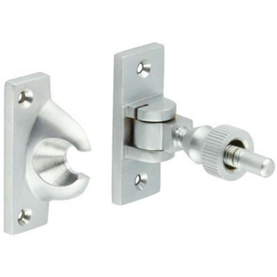 Premium 55mm Satin Chrome Fasteners for Durable Construction - Window Fastener