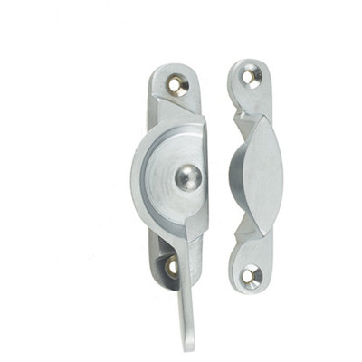 Premium 65mm Satin Chrome Narrow Fasteners for Secure Connections - Window Fastener