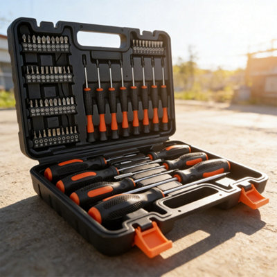 Premium 66-Piece Magnetic Screwdriver Set with Ergonomic Non-Slip ...