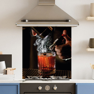 Buy Premium 70cm x 75cm 6mm Whiskey Cocktail Kitchen Splashback Various ...
