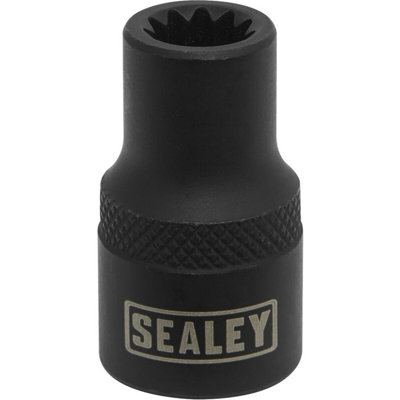 Premium 8mm Brake Caliper Socket - 3/8" Drive - 11-Point Chrome Vanadium Tool