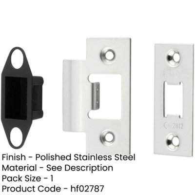 Premium Accessory Packs for Heavy Duty Polished Stainless Steel Tubular Latches
