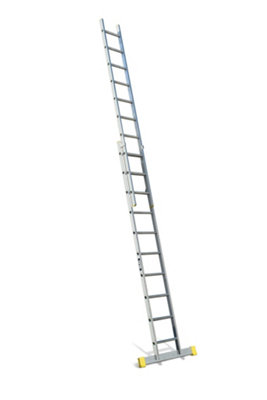 Premium Aluminium Trade Extension Ladder  EN131-2 Certified  Heavy-Duty Work