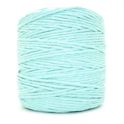Premium Aqua Macrame Cord Twine, 300 m / 984 ft of 2 mm Thick Natural Cotton Thread Yarn Macrame Rope (Reel)