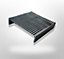 Premium Architectural Grate Square Floor Drain, 103mm x 103mm x 21.5mm, DN70 Outlet, 316 Marine Grade Stainless Steel