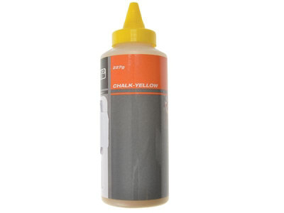 Premium Bahco Yellow Chalk Powder Tube 227g for Accurate Marking and Versatile Use