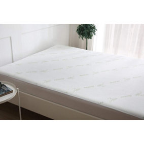 Premium Bamboo Mattress Protector 100% Bamboo Fabric Surface Extra Deep Mattress Cover Waterproof Bed Cover Anti Allergy Bed Bug P