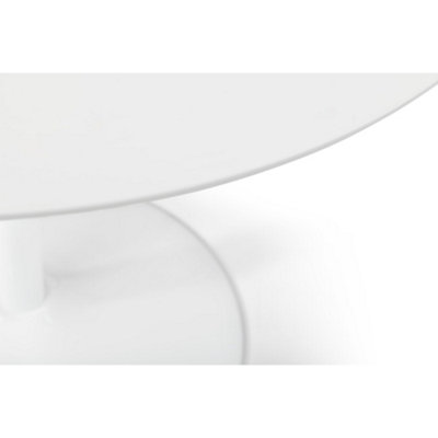 Premium Belgravia 100cm Round White Pedestal Dining Table