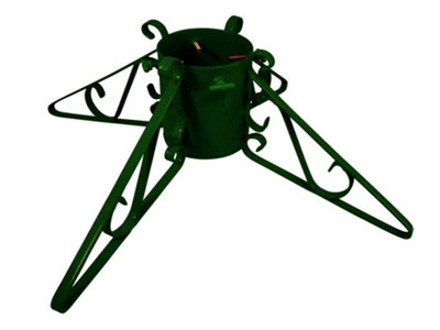 Premium Christmas Tree Stand - Green - 3" Diameter
