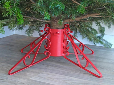 Premium Christmas Tree Stand - Red - 3" Diameter Price Comparisons | Compare The Build