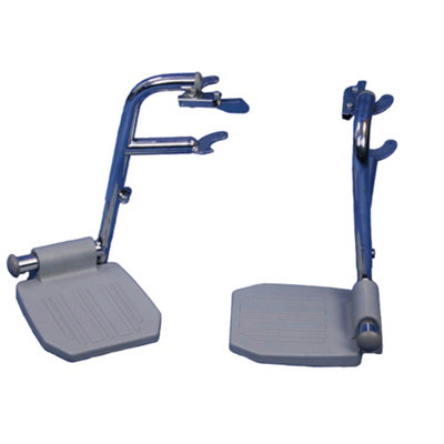 Premium Chrome Plated Swing Away Footrests for VE00274 and VE00275