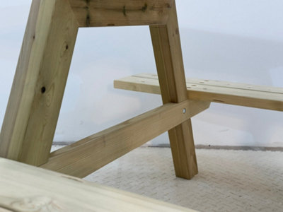 Premium Classic Pub Style Bench 150cm - Heavy Duty