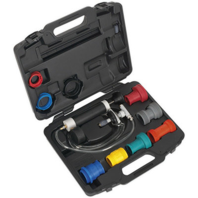 Premium Cooling System & Cap Testing Kit with Inflatable Bladder and Storage Case