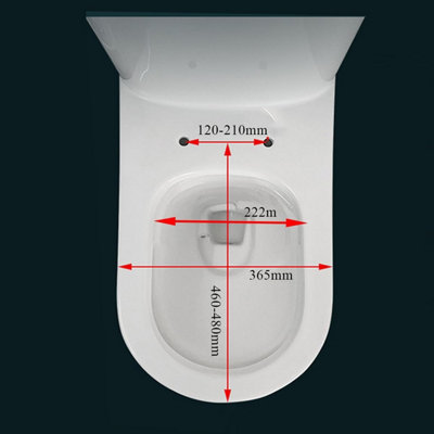 Premium D Shape Soft Close Toilet Seat
