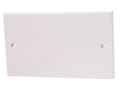 Premium Dencon Double Blanking Plate for Safe Electrical Installations