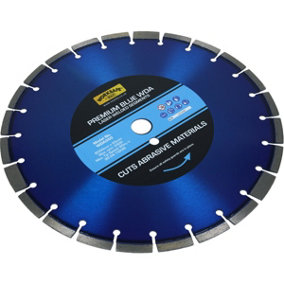 Premium Diamond Blade - 350mm Diameter - 25mm Bore - Abrasive Material Disc