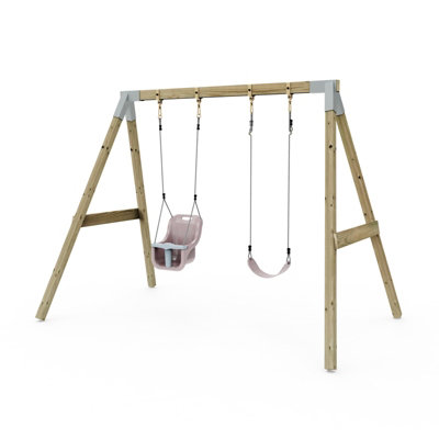 Premium Double Swing - Flex and Baby Dusky Pink
