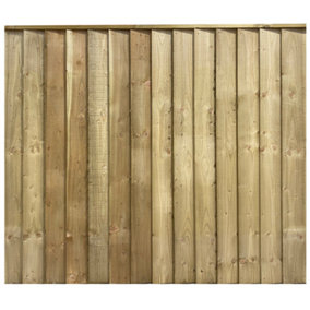 Premium Featheredge Fence Panels 1.8m Wide x 1.2m High