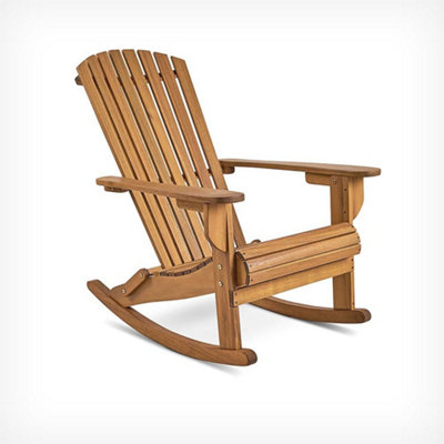 Premium Garden Rocking Adirondack Chair DIY at B Q