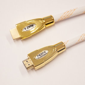 Premium HDMI Cable High Speed V2.0 Full HD 4K Gold Plated Nylon Braiding 3m Extra Strong Cable