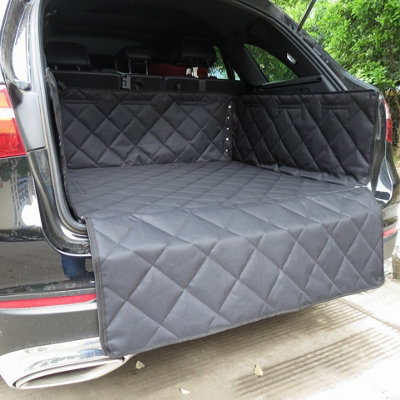 Premium Heavy Duty Quilted Car Boot Liner Trunk Pet Dog Protector - 6