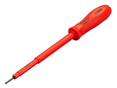 Premium Insulated 3mm Hex Screwdriver for Safe Live Line Electrical Work