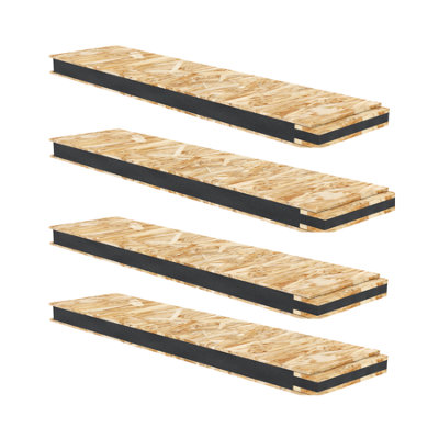 Premium Insulated Loft Boards, Pack of 4, Each L - 120cm, W - 29.5cm ...