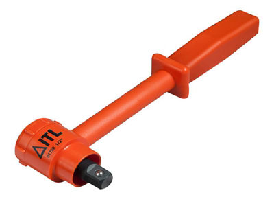 Premium Insulated Reversible Ratchet Tool for Live Line Work | DIY at B&Q