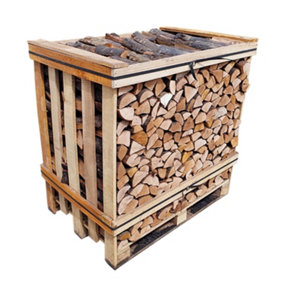 Premium Kiln Dried Hardwood Pizza Oven Burner Stove Fuel Firewood Logs 1 x 1.2CBM Crate