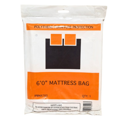 Premium King Size Mattress Cover for Moving Homes. Durable, Reusable, and Water Resistant Protection