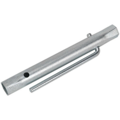 Premium Long Reach Spark Plug Box Spanner with L-Bar - 16mm & 18mm Double Ended Sockets