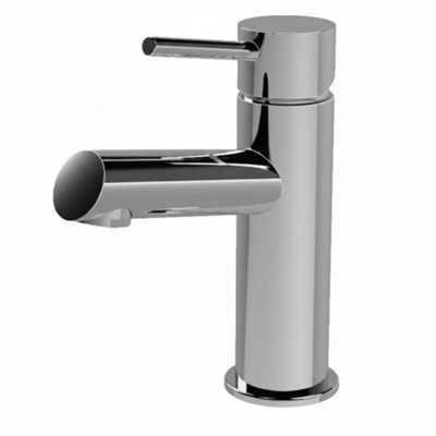Premium Mono Basin Mixer Tap Single Lever With Clicker Waste