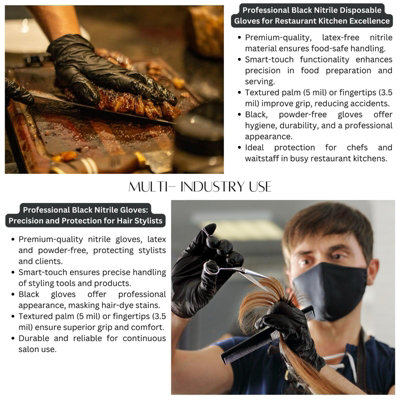 Valdern" Multifunctional Latex Free Disposable Gloves For Children, Mixed Colours, 20 Pairs