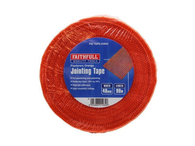 Premium Orange Jointing Tape 48mm x 90m for Plastering and Repairing