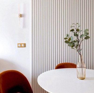 Premium Paintable Slat Wall Panel 1200x390x9mm