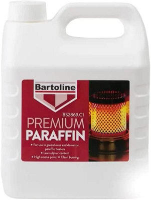 Premium Paraffin 4L Oil Paraffin Liquid Fuel 4L for Garden Oil Lamps Paraffin for Greenhouse Heaters, Garden Heaters, Lamps and To