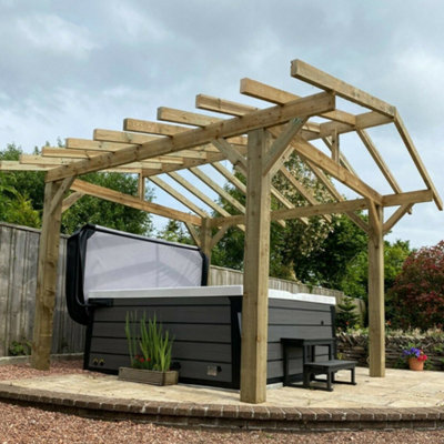 Premium Pergolas - Frame Only 2.7m Long x 3.0m Wide