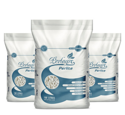 Premium Perlite  grade 1 to 6mm Hydroponics 100L