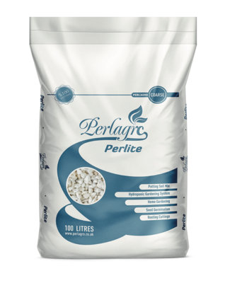 Premium Perlite  grade 1 to 6mm Hydroponics 100L - 3