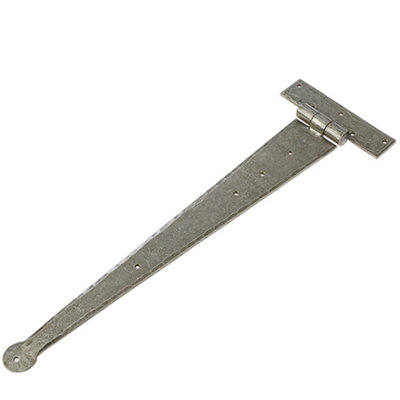 Premium Pewter T Hinge 445x132mm for Doors and Cabinets - Traditional Gate Door - Door Hinges