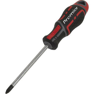 PREMIUM Phillips 2 x 100mm Screwdriver - Ergonomic Soft Grip - Magnetic Tip