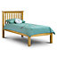 Premium Pine Finish Shaker Style Low Foot End Bed - Single 3ft (90cm)