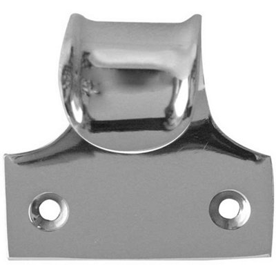 Premium Polished Chrome Brass Sash Lifts - 50mm for Windows and Doors - Window Fastener