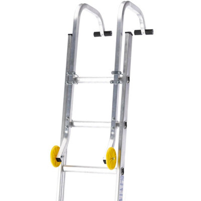 Premium Roof Hook Conversion Kit for Extension Ladders